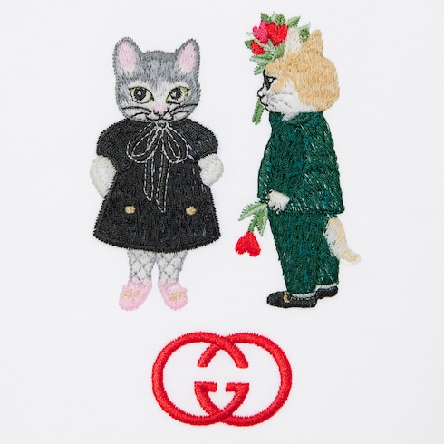 히구치 유코(Yuko Higuchi) 코튼 저지 티셔츠