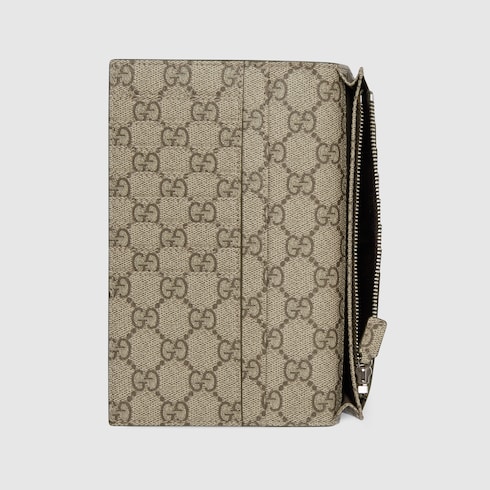 〔GGエンブレム〕日本限定 ロングウォレット ベージュ インテリア