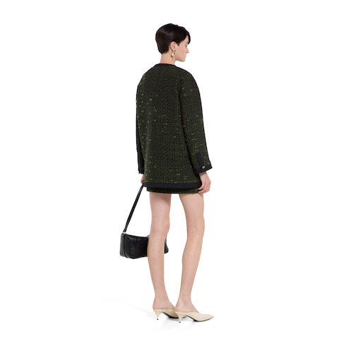 Giacca in lana bouclé