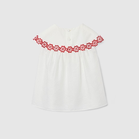 Baby GG cotton jacquard dress