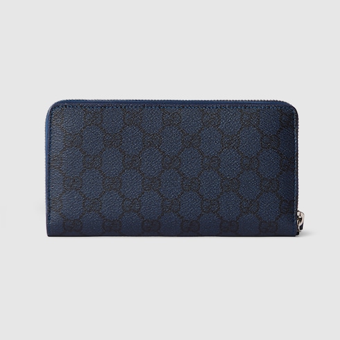 GG zip around wallet with print