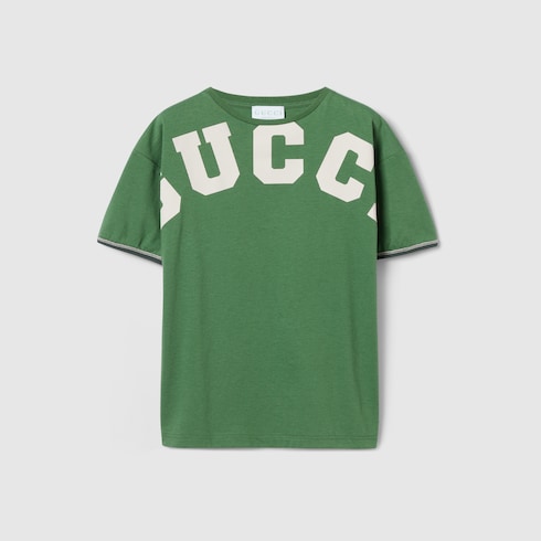 Camiseta infantil de algodón con estampado