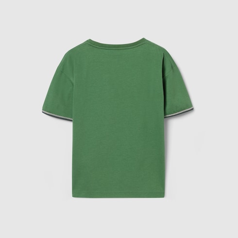 T-shirt bambino in cotone con stampa