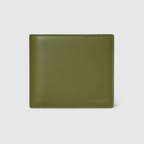 〔GGエンブレム〕日本限定 二つ折りウォレット ベージュ インテリア