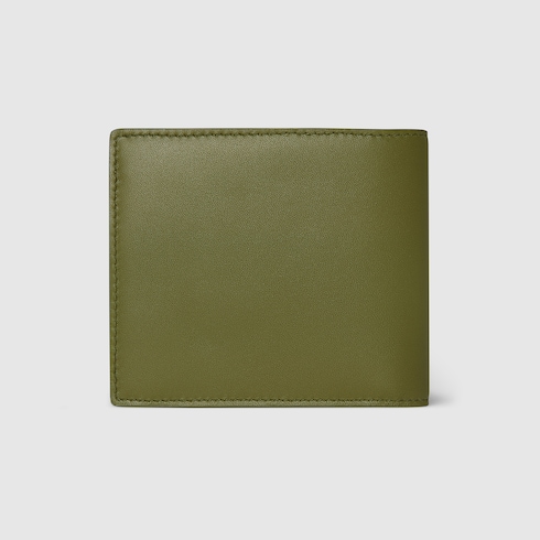 〔GGエンブレム〕日本限定 二つ折りウォレット ベージュ インテリア