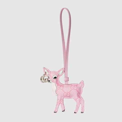 Deer-shaped bag charm