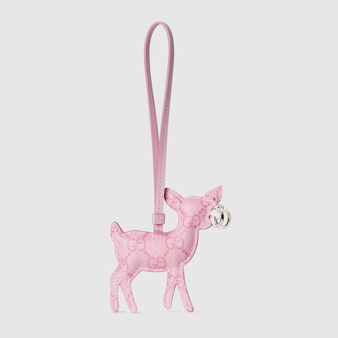 Deer-shaped bag charm