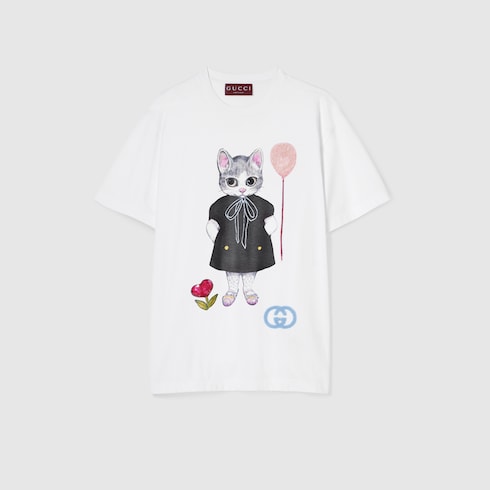 Yuko Higuchi cotton jersey T-shirt