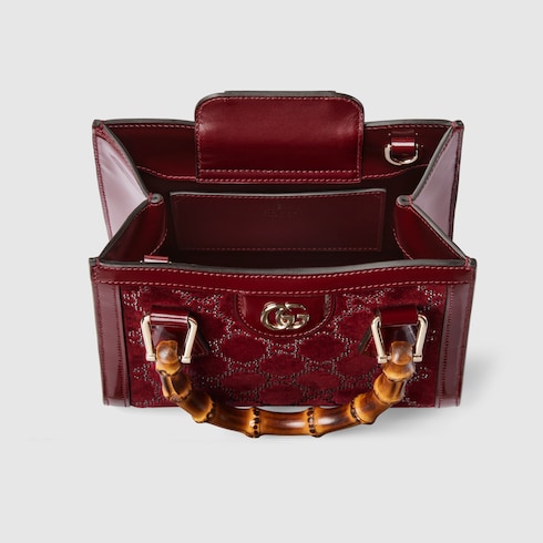 Gucci Diana系列水晶小号托特包