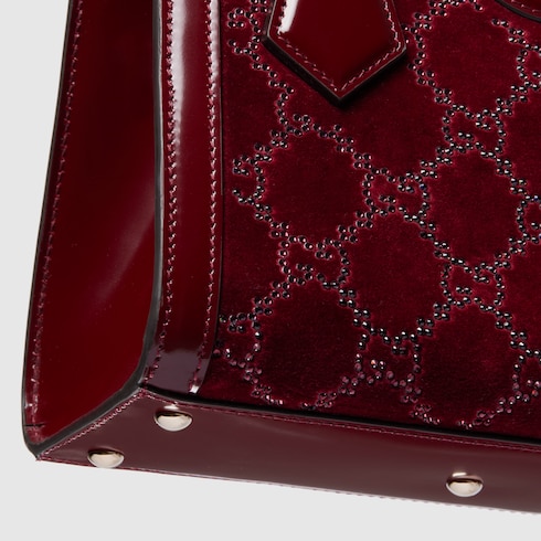 Gucci Diana系列水晶小号托特包