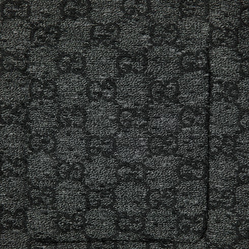 Veste en tweed de laine boutonnée GG