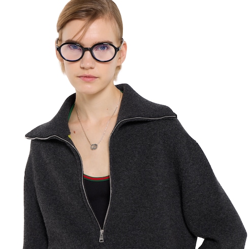 Wool cashmere jumper