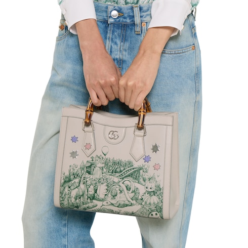 〔グッチ ダイアナ〕日本限定 ヒグチユウコ ミディアム トートバッグ