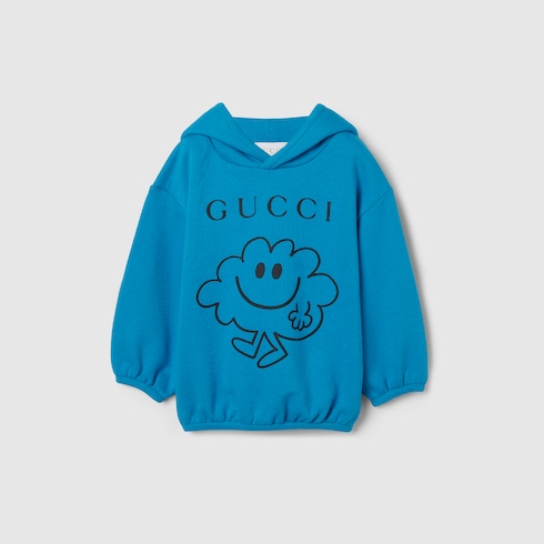 Sudadera de algodón estampado para bebé