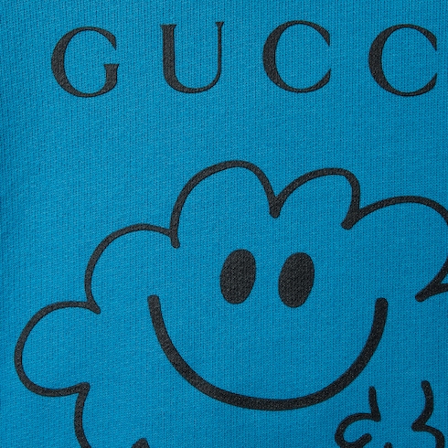 Sudadera de algodón estampado para bebé