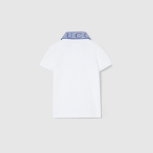 Polo en coton avec broderie pour bébé