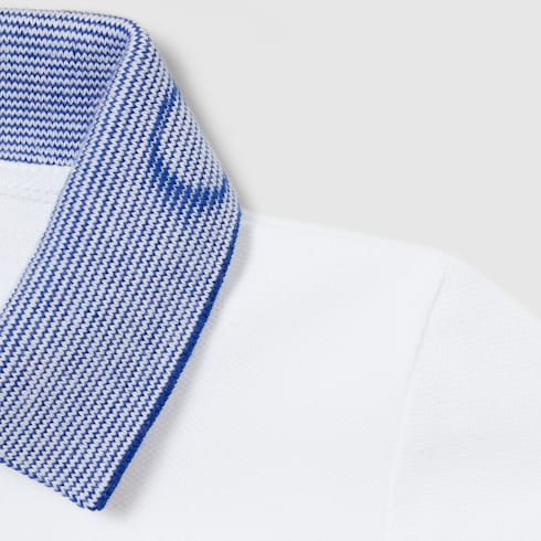 Polo en coton avec broderie pour bébé