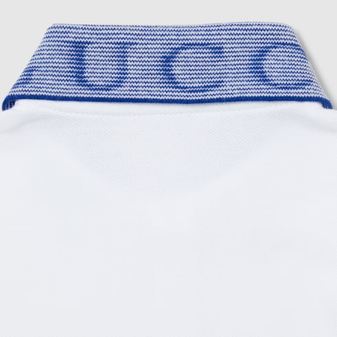 Baby cotton polo shirt with embroidery