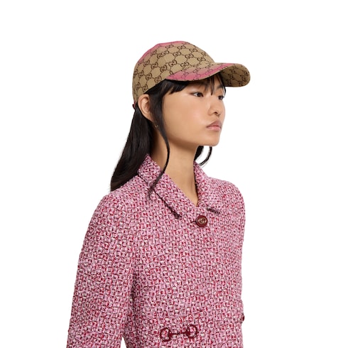 GG canvas baseball hat