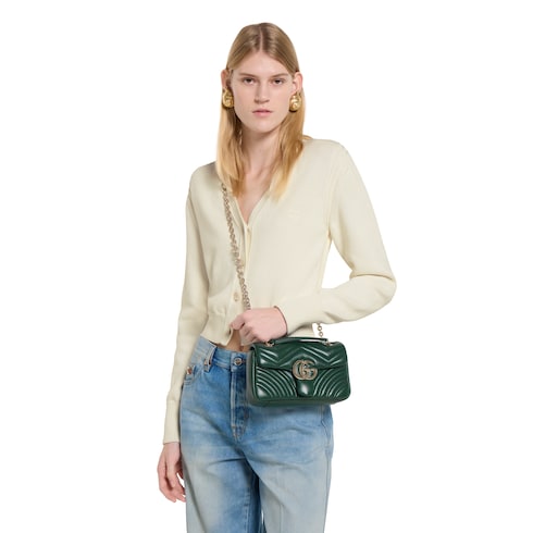 Bolso de hombro GG Marmont tamaño pequeño