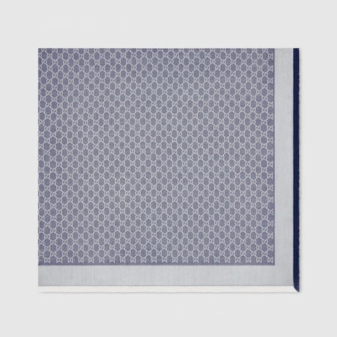 GG桑蚕丝羊毛混纺披肩