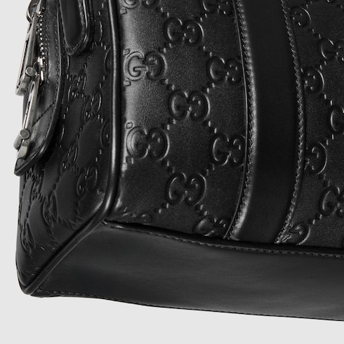 Bolso de lona pequeño GG Emblem