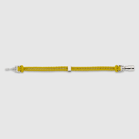 Pulsera trenzada con detalle de pistón
