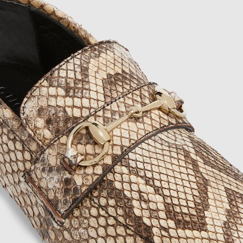 Men's Ragazzo python loafer