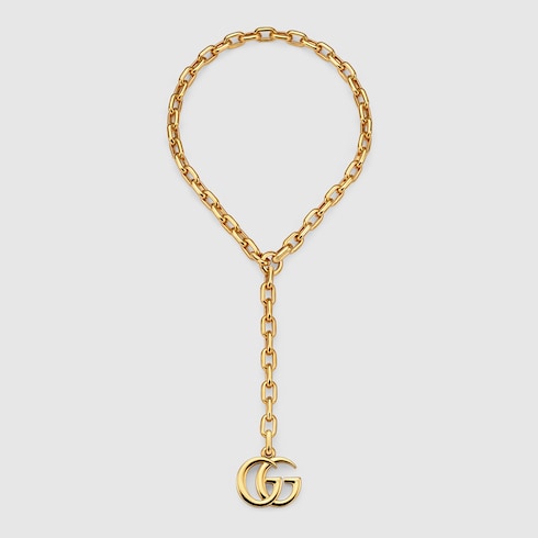 Collier chaîne avec pendentif GG Marmont