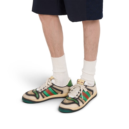 Sneaker Screener uomo con serigrafia