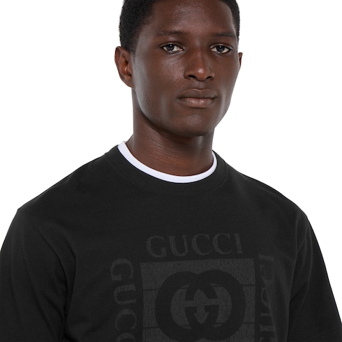 T-shirt en jersey de coton avec imprimé