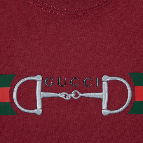 T-shirt in jersey di cotone medio con stampa