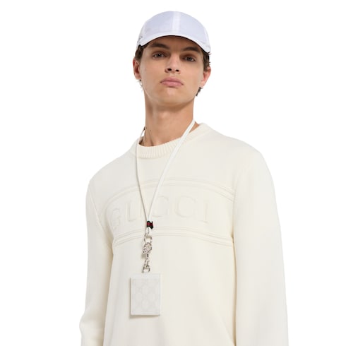 حافظة بطاقات بنقش GG