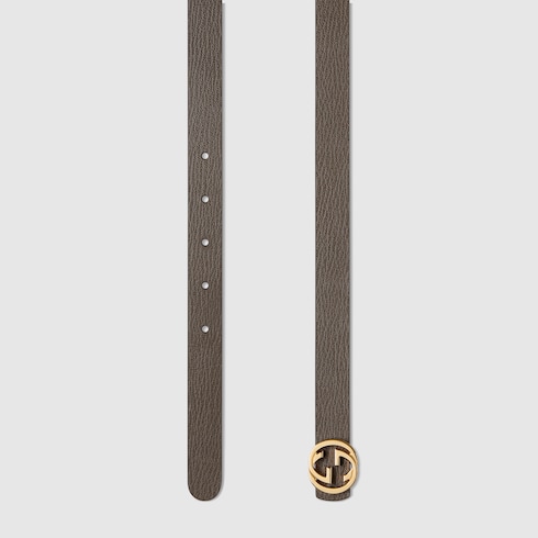 Reversible thin belt