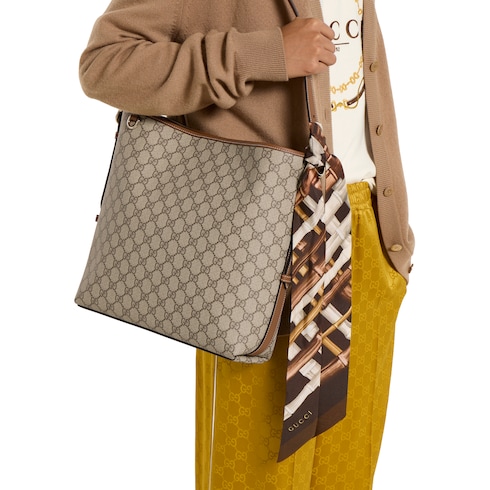 Nastro in twill di seta stampato