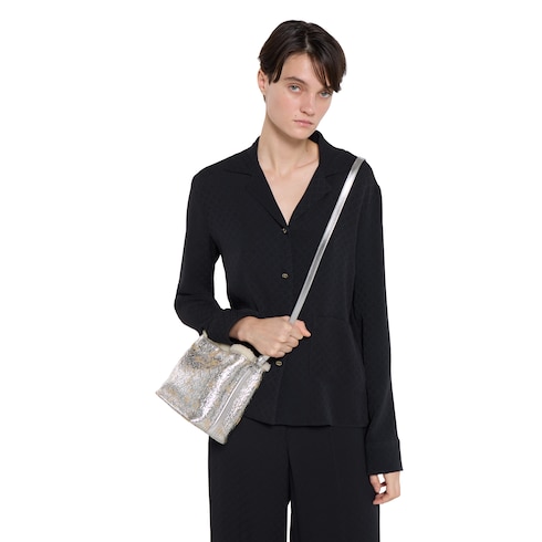 GG Emblem small bucket bag