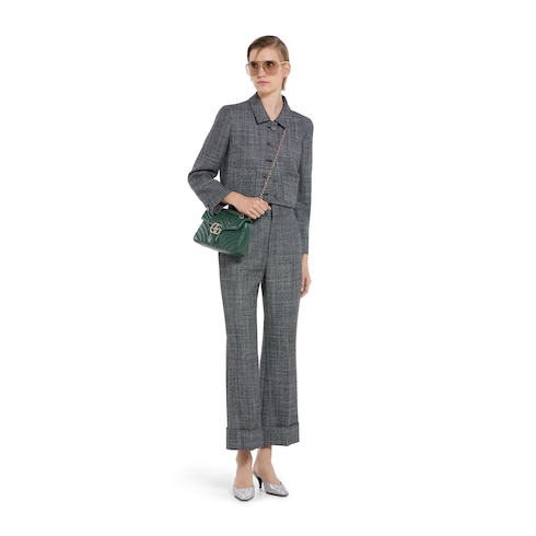 Mittelgroße GG Marmont Schultertasche