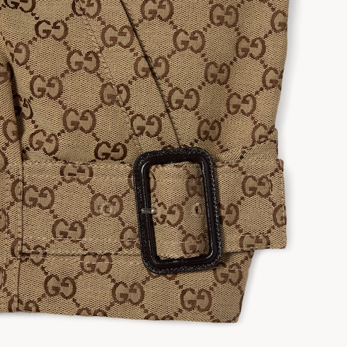 Chaqueta bomber de canvas GG