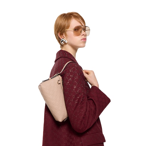 GG Emblem small shoulder bag