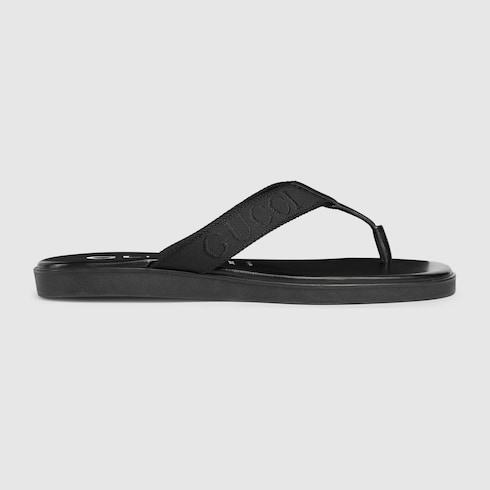 Tongs pour homme avec logo ton sur ton