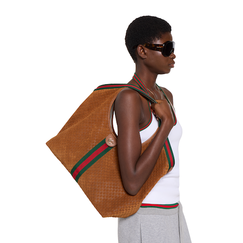 Bolsa tote grande Gucci Giglio