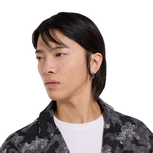 Gucci Interlocking系列耳环
