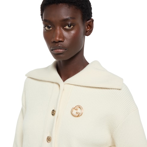 Gucci Blondie crystal brooch