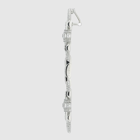 Pendientes Gucci Staffa con cristales