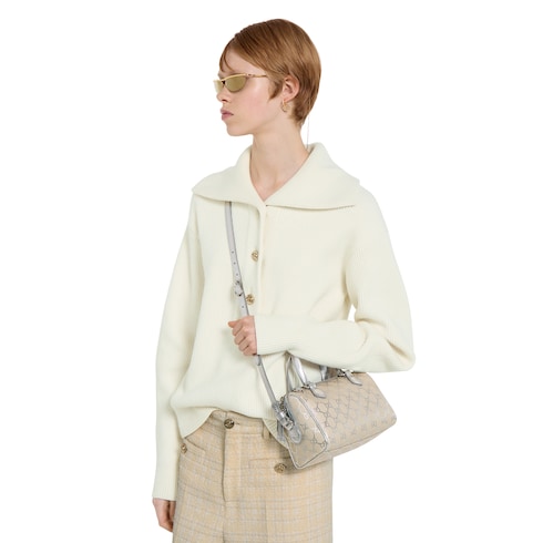 Kleine GG Emblem Boston Bag