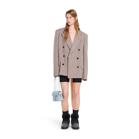 Bottes pour femme avec doublure en laine mérinos