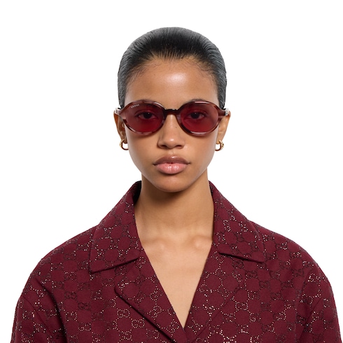 Round frame sunglasses