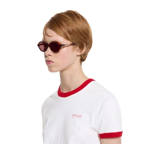 Lunettes de soleil rondes