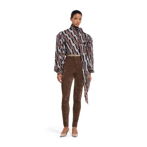 Cinturón fino GG Marmont reversible