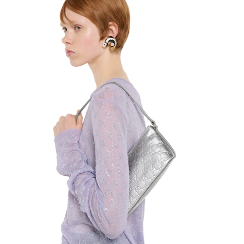 GG Emblem small shoulder bag